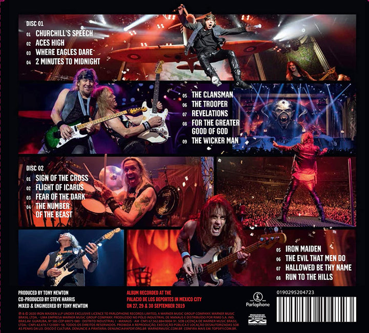 Iron Maiden - Nights Of The Dead – Legacy Of The Beast : Live In Mexico City [Audio CD]