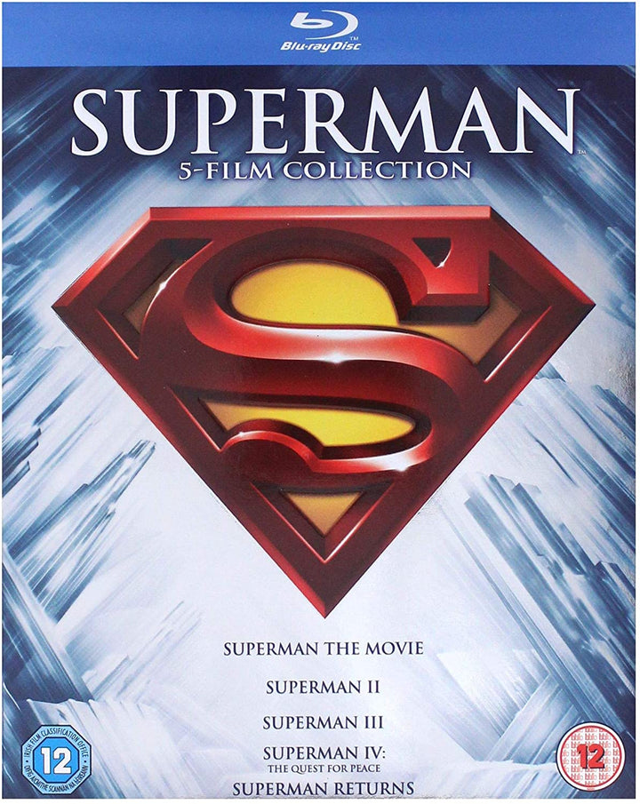 The Superman 5 Film Collection 1978-2006 [Blu-ray] [1978] [Region Free]