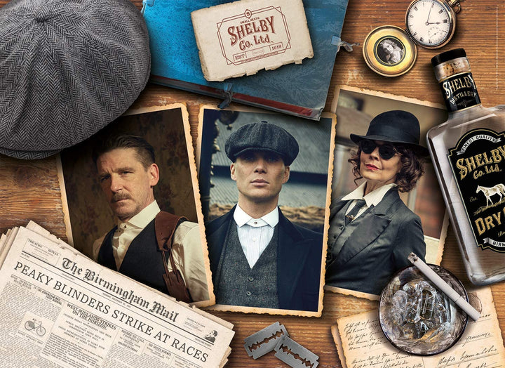 Clementoni 39557 Collection Puzzle Peaky Blinders 1000 Teile Made in Italy Puzzles für Erwachsene Puzzles Netflix