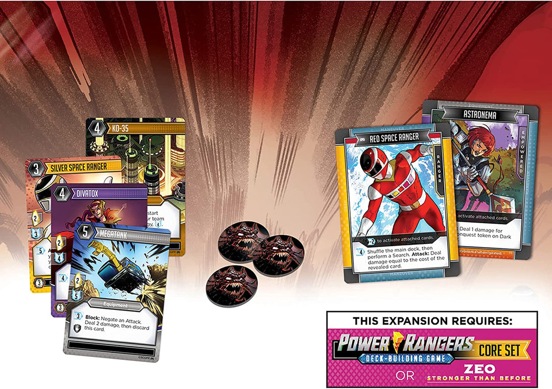 Power Rangers Deck-Building-Spiel: Flying Higher-Erweiterung