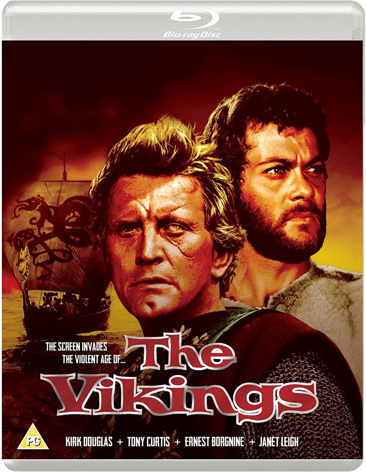 The Vikings (1958) (Eureka Classics) - Drama [BLU-RAY]