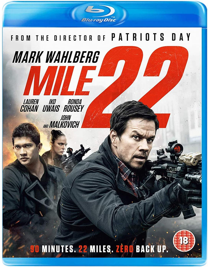 Mile 22 - Action/Thriller [Blu-ray]