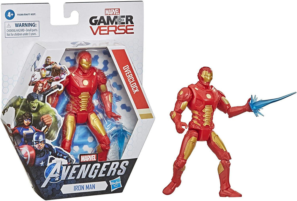 Marvel F0280 Hasbro Gamerverse 6-inch Action Figure Toy Iron Man - Yachew