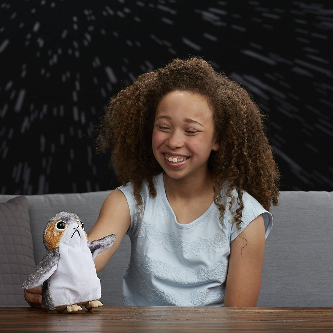 Star Wars The Last Jedi Poupée Peluche électronique Porg