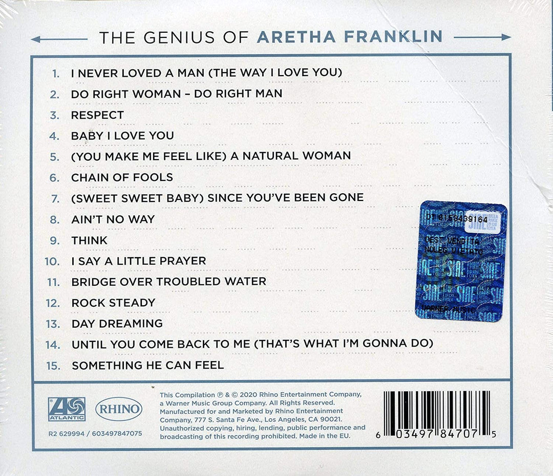 Aretha Franklin – Das Genie der Aretha Franklin [Audio-CD]