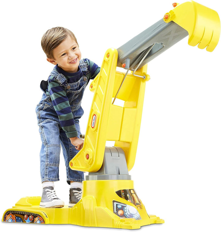 Little Tikes You Drive Excavator Sand Toy kids can sit, scoop and dump