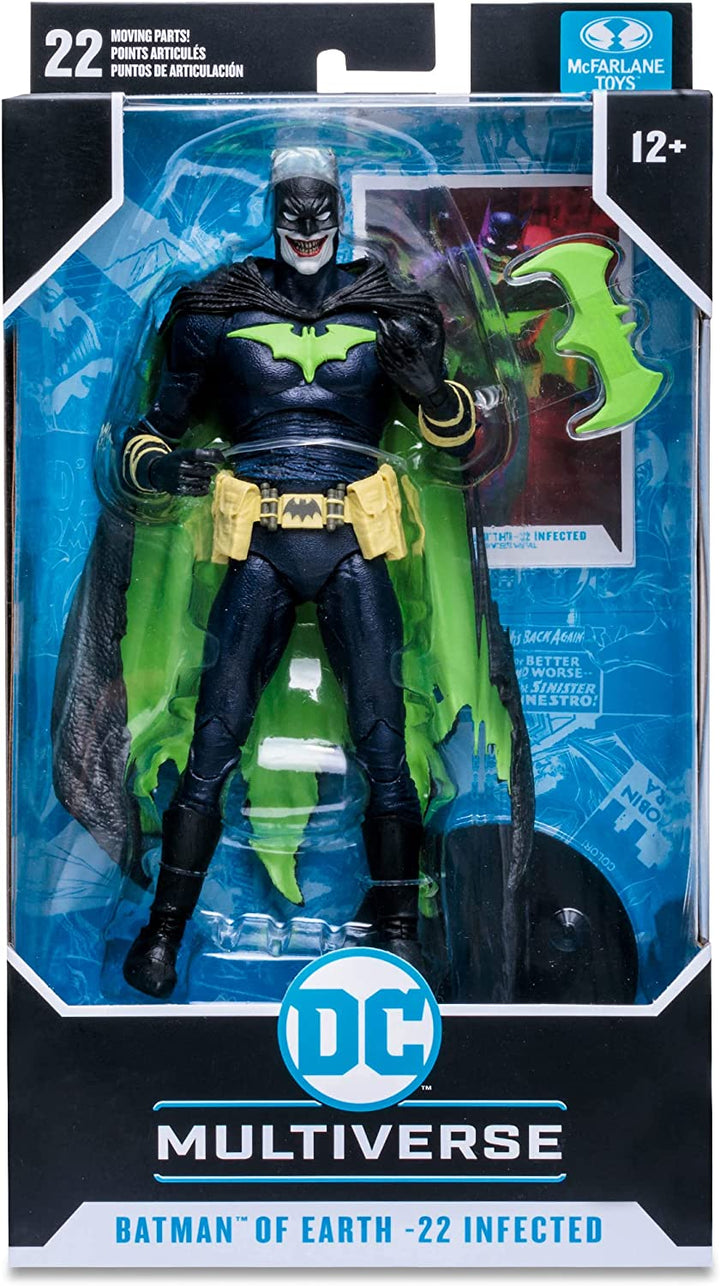 McFarlane TM15249 DC Multiverse 7IN Laughs AS Batman, mehrfarbig