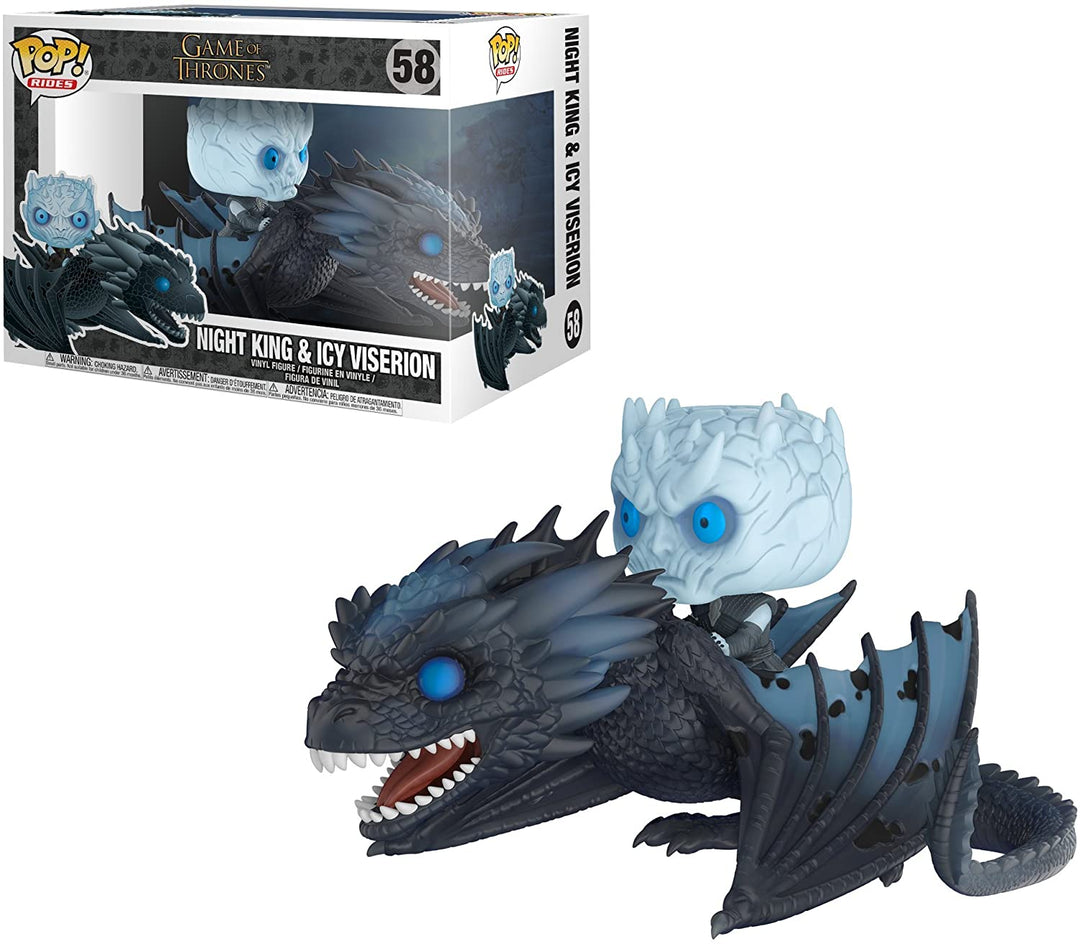 Game of Thrones Night King &amp; Icy Viserion Funko 28671 Pop! Vinyle #58