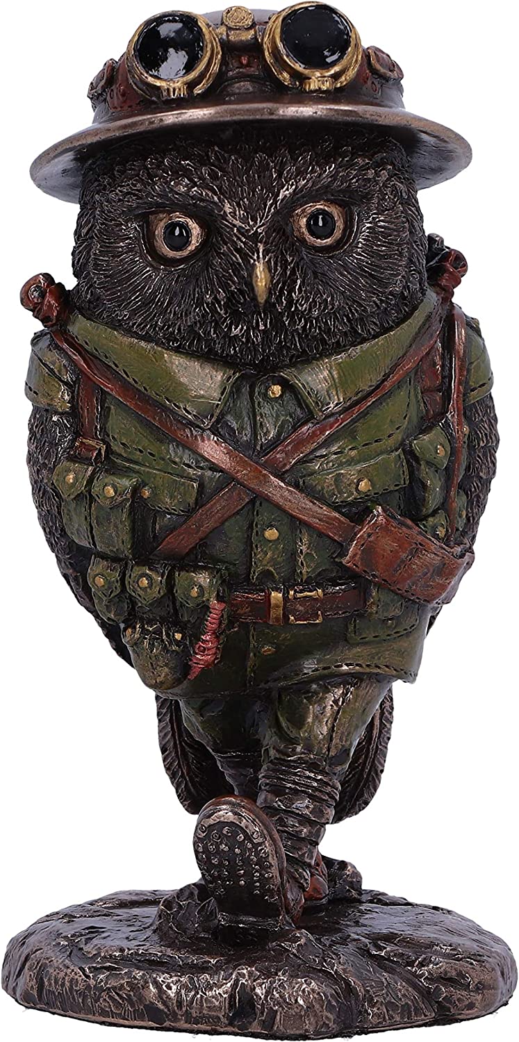 Oscar Whisky Lima WW1 World War One Military Owl Figurine