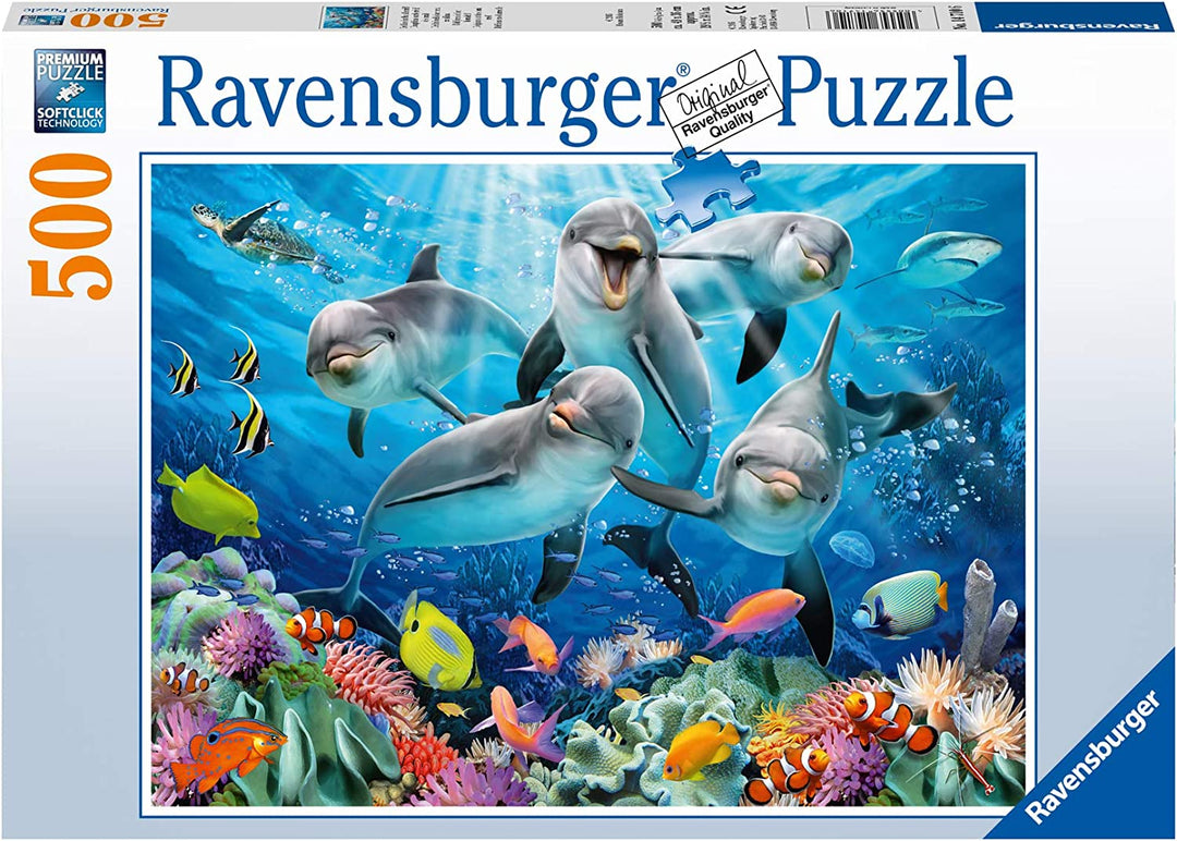 Ravensburger 14710 Dolphins 500pc