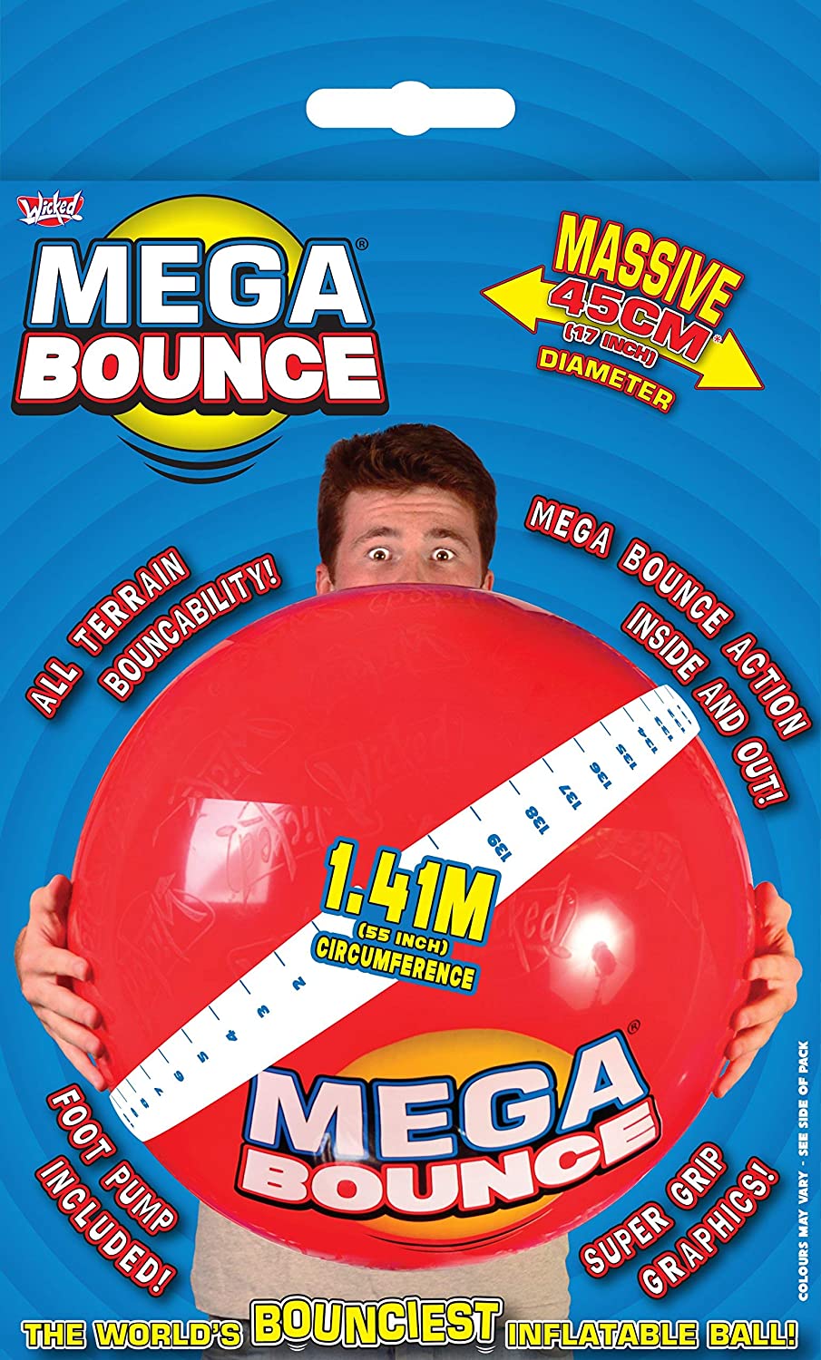 Pallina gonfiabile gonfiabile per bambini Wicked Mega Bounce