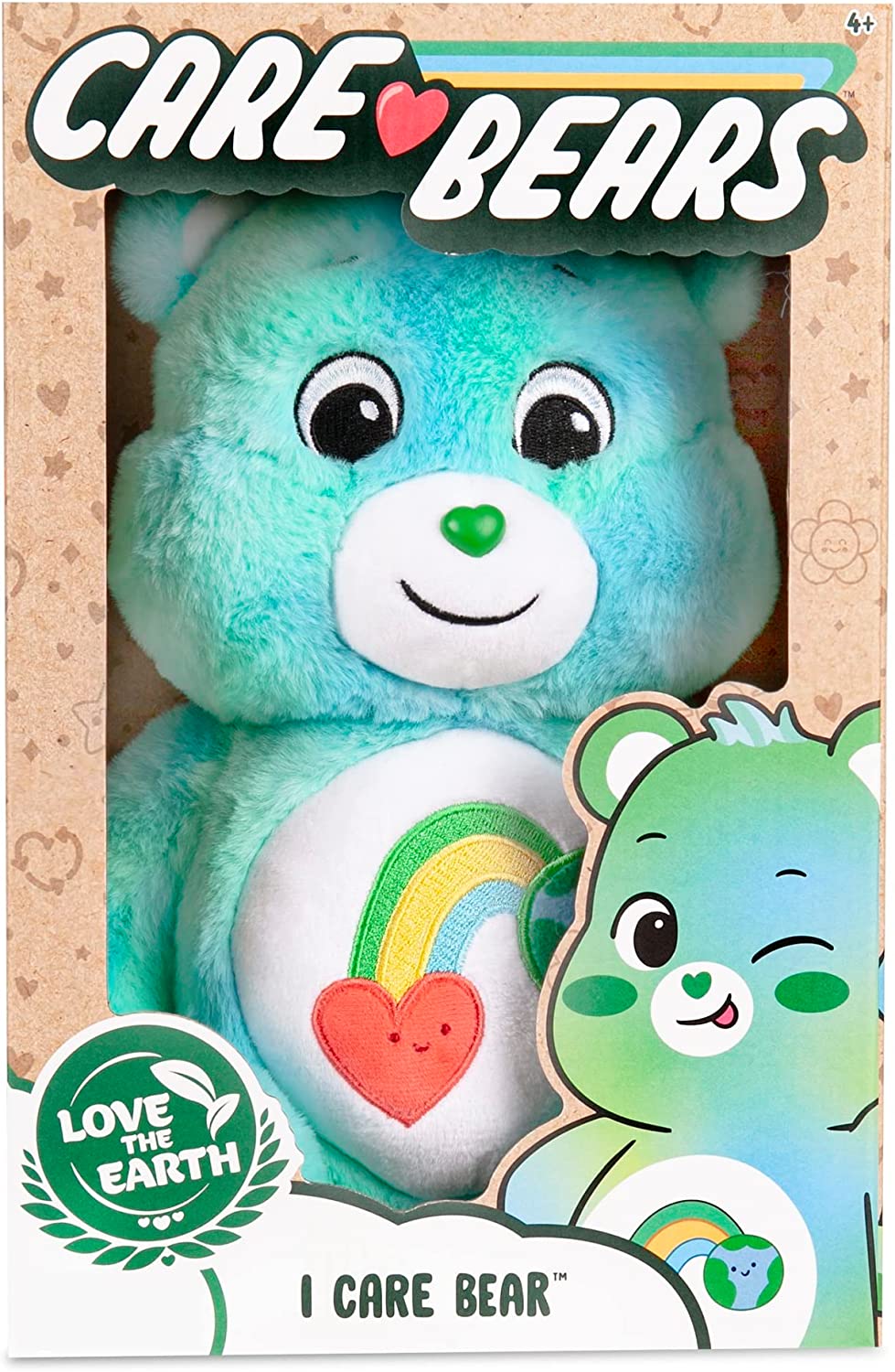 Care Bear 14 Inch Bean Plush Eco I Care Bear