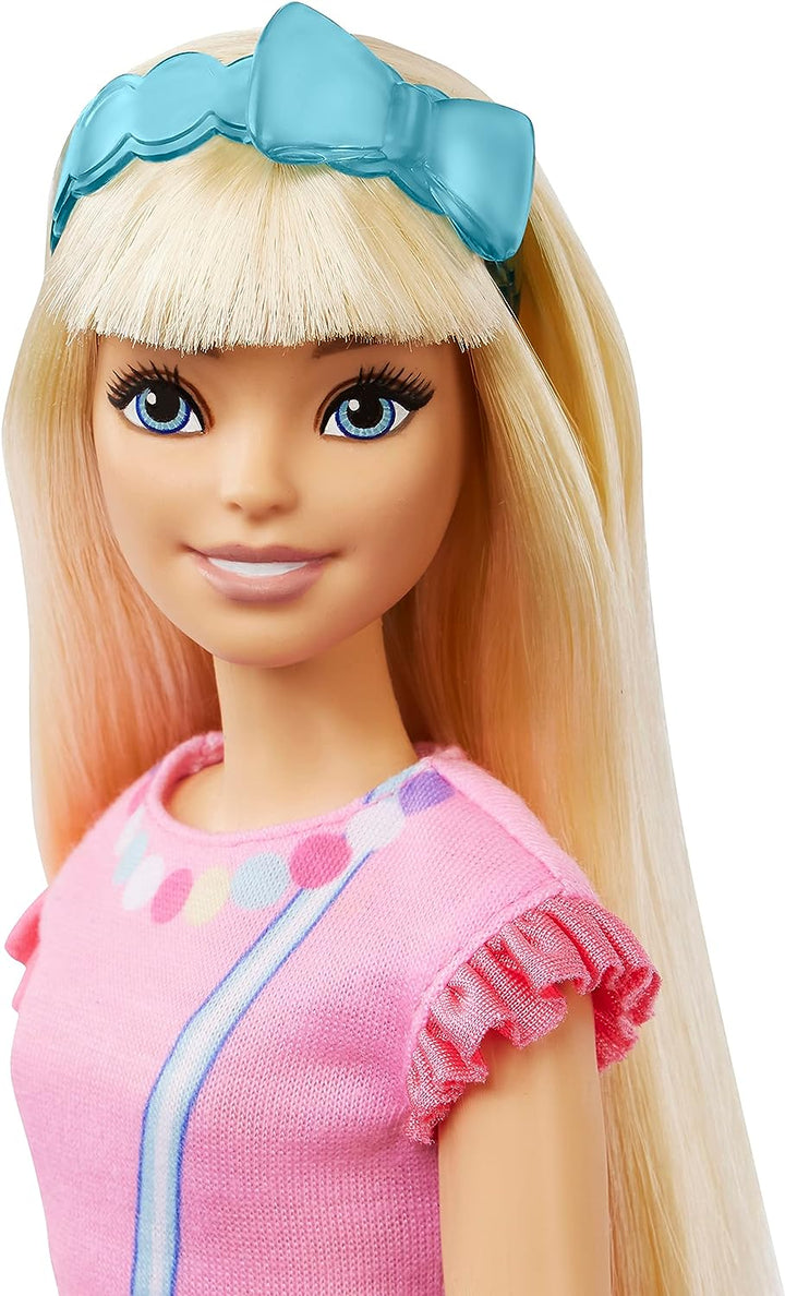 ?Barbie-Puppe für Kinder im Vorschulalter, Blondes Haar, Meine erste Barbie-Puppe „Malibu“, Kinder