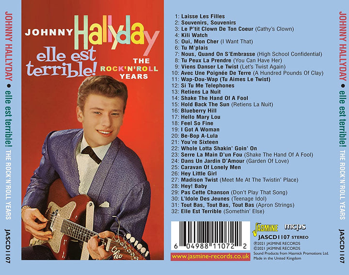 Johnny Hallyday – Elle Est Terrible! Die Rock'n'Roll-Jahre [Audio-CD]