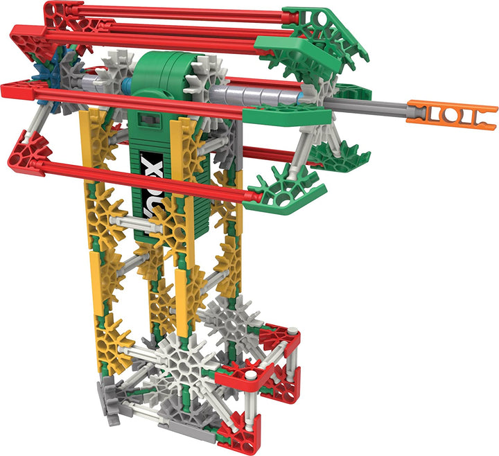 K'NEX 23012 Imagine Power and Play motorisiertes Bauset, Lernspielzeug für Kinder, 529-teiliges Stiel-Lernset, Technik für Kinder, lustiges und farbenfrohes Bauspielzeug für Kinder ab 7 Jahren