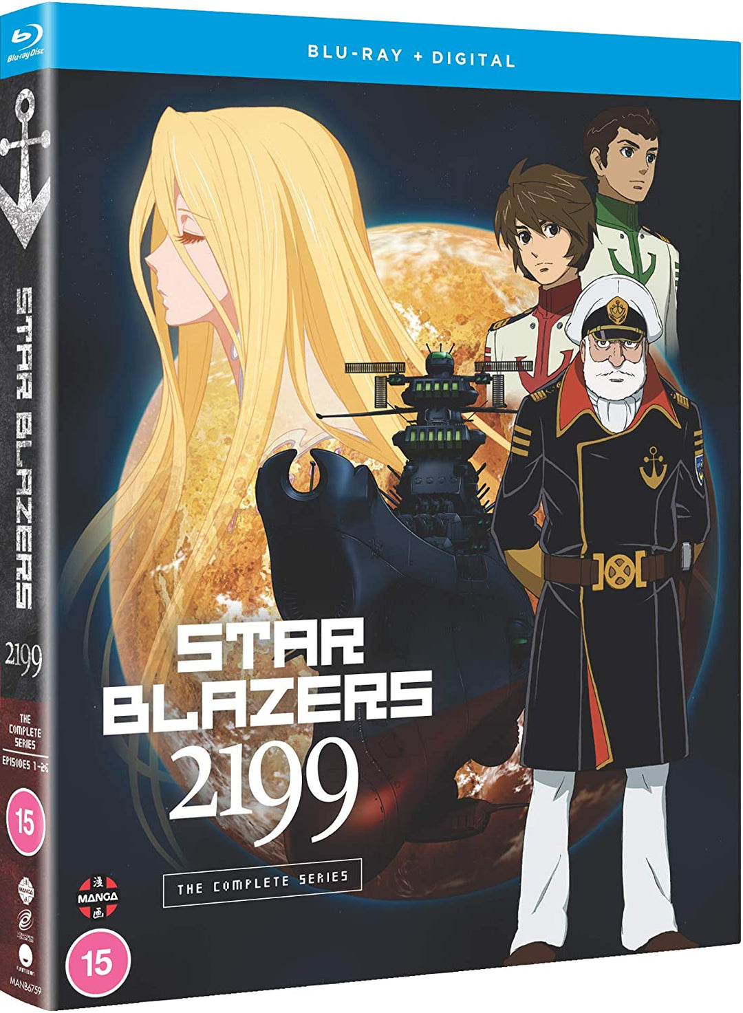 Star Blazers: Space Battleship Yamato 2199: Die komplette Serie – [Blu-ray]