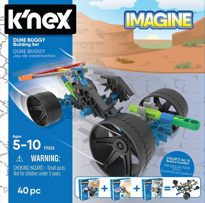 K'Nex 17023 Imagine Dune-Set, 60 Teile, 5–10 Jahre, Konstruktionsspielzeug, mehrfarbig