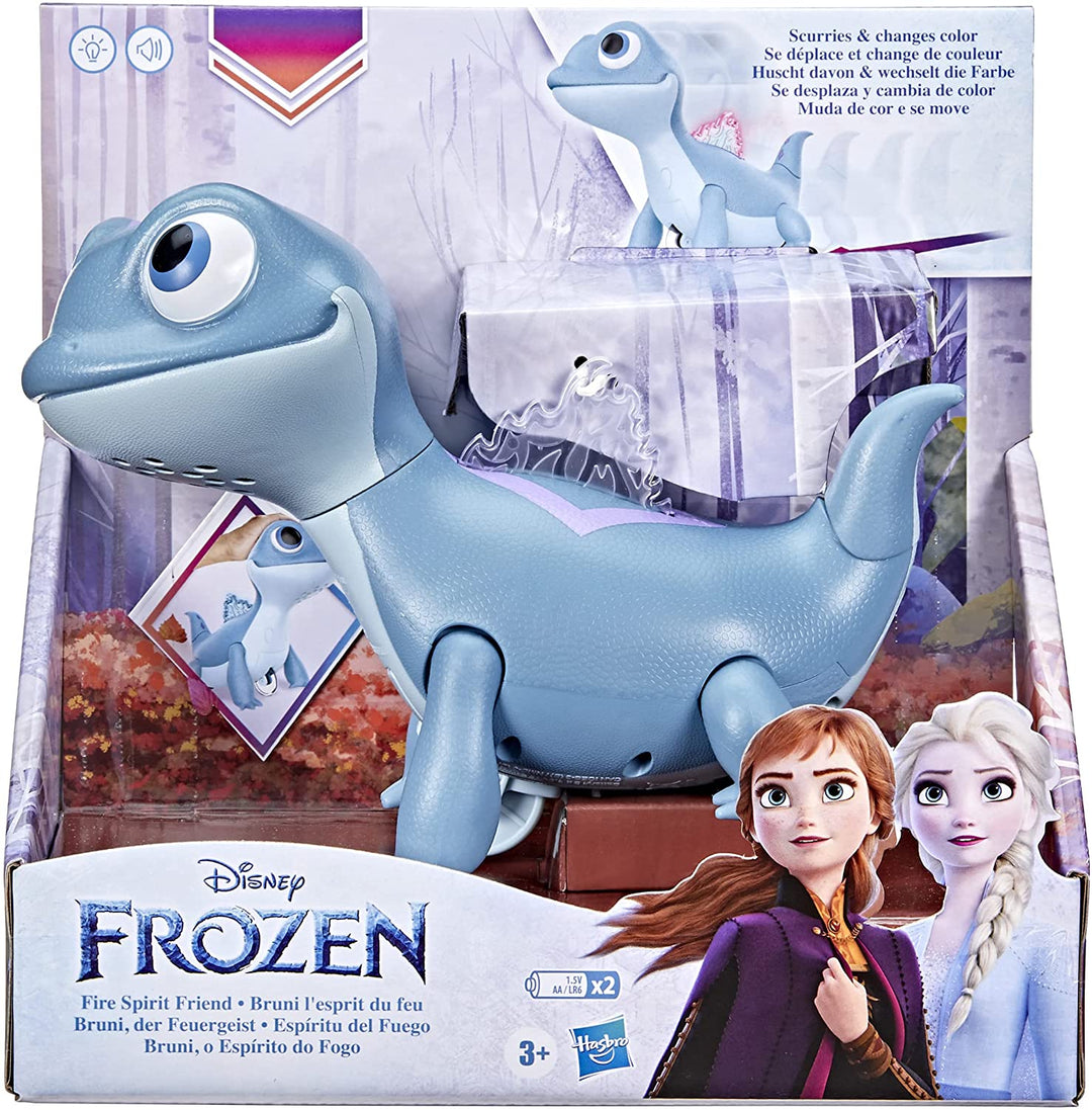 Disney Frozen 2 Fire Spirit Friend Toy, Frozen 2 Salamander, Bruni Frozen 2 Toy, juguetes para niños de 3 años en adelante