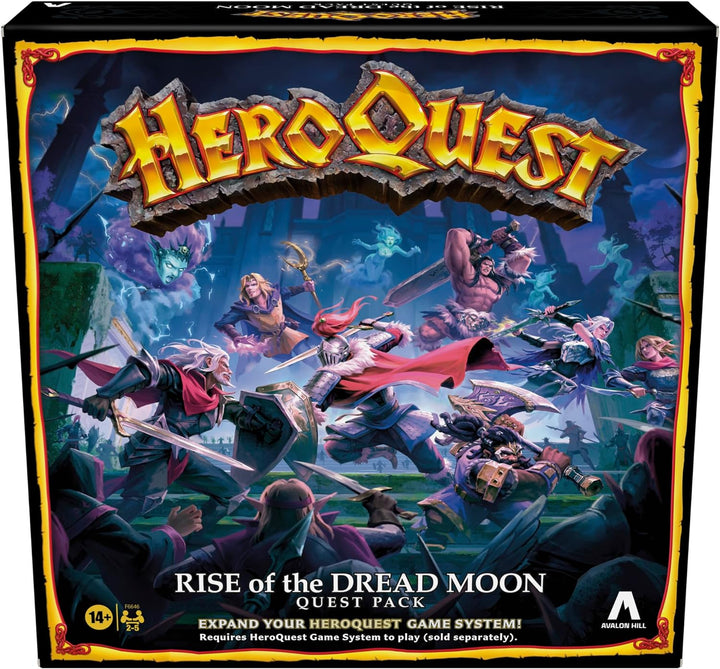 Avalon Hill HeroQuest Rise of the Dread Moon Quest Pack