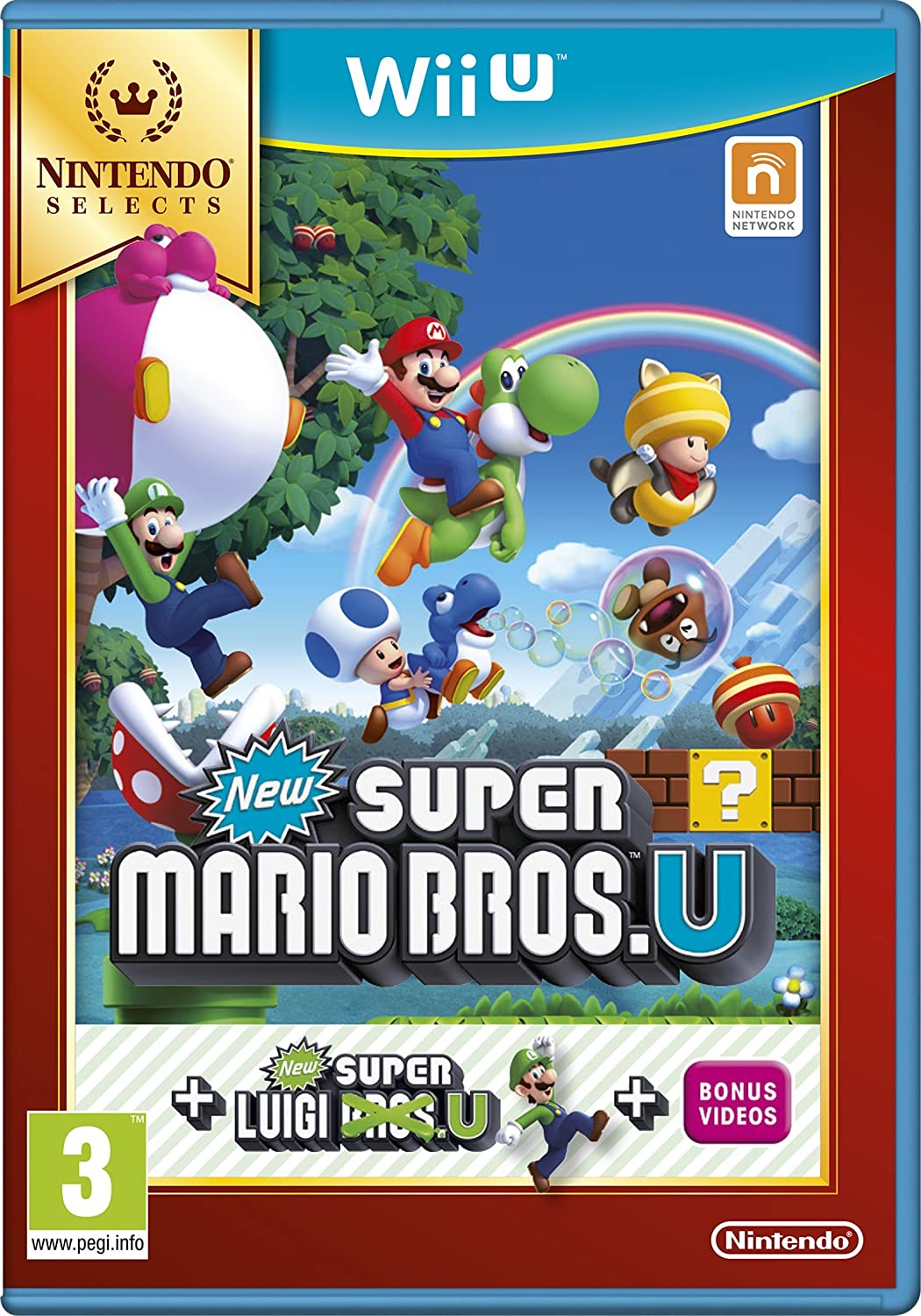 New Super Mario Bros. U Plus New Super Luigi U Select (Nintendo Wii U)