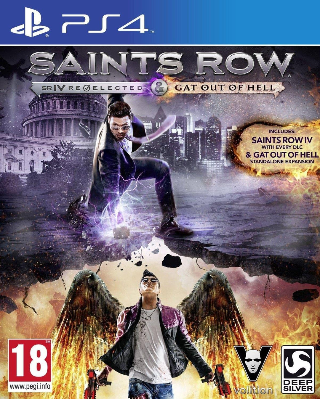 Saints Row IV: Re-Elected &amp; Gat Out Of Hell – Erstausgabe PS4