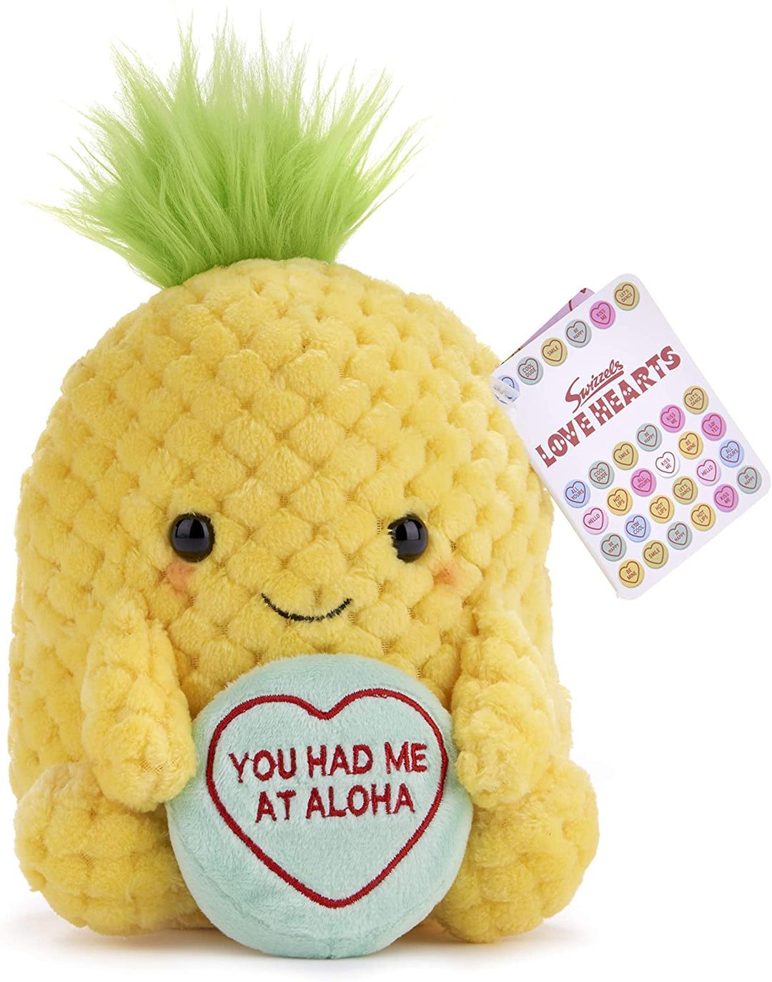Posh Paws 37520 Swizzwls Love Hearts 18CM (7&quot;) Peter Ananas Stofftier
