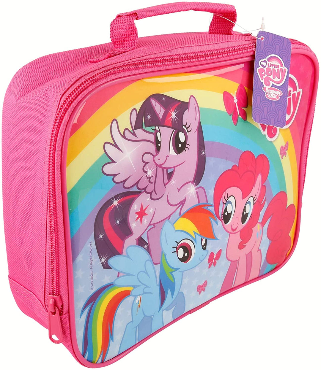 Boyz Toys ST350 Isolierte Lunchtasche – My Little Pony, Polyester, Pink, 7 x 21 x 26 cm