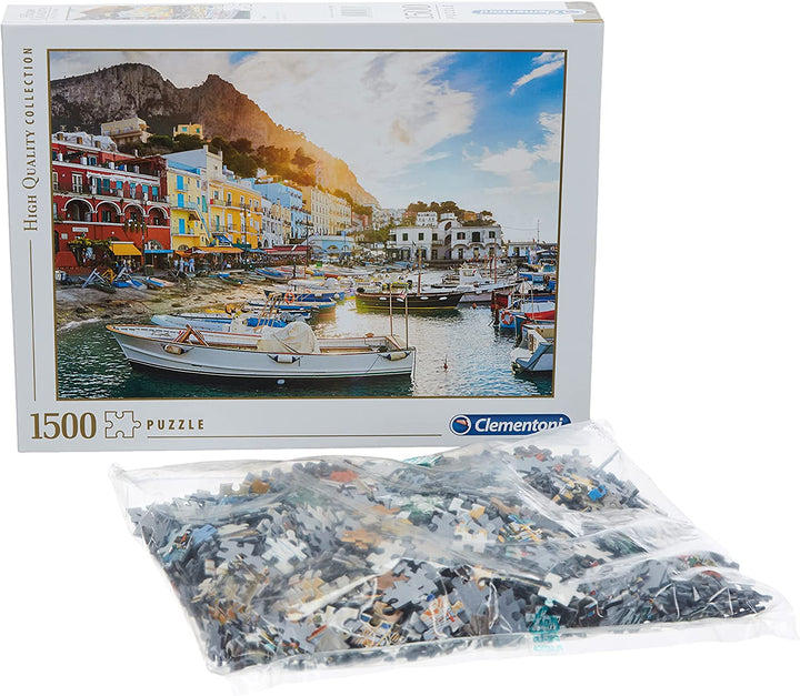 Clementoni – 31678 – Sammelpuzzle für Kinder und Erwachsene – Capri – 1500 Teile