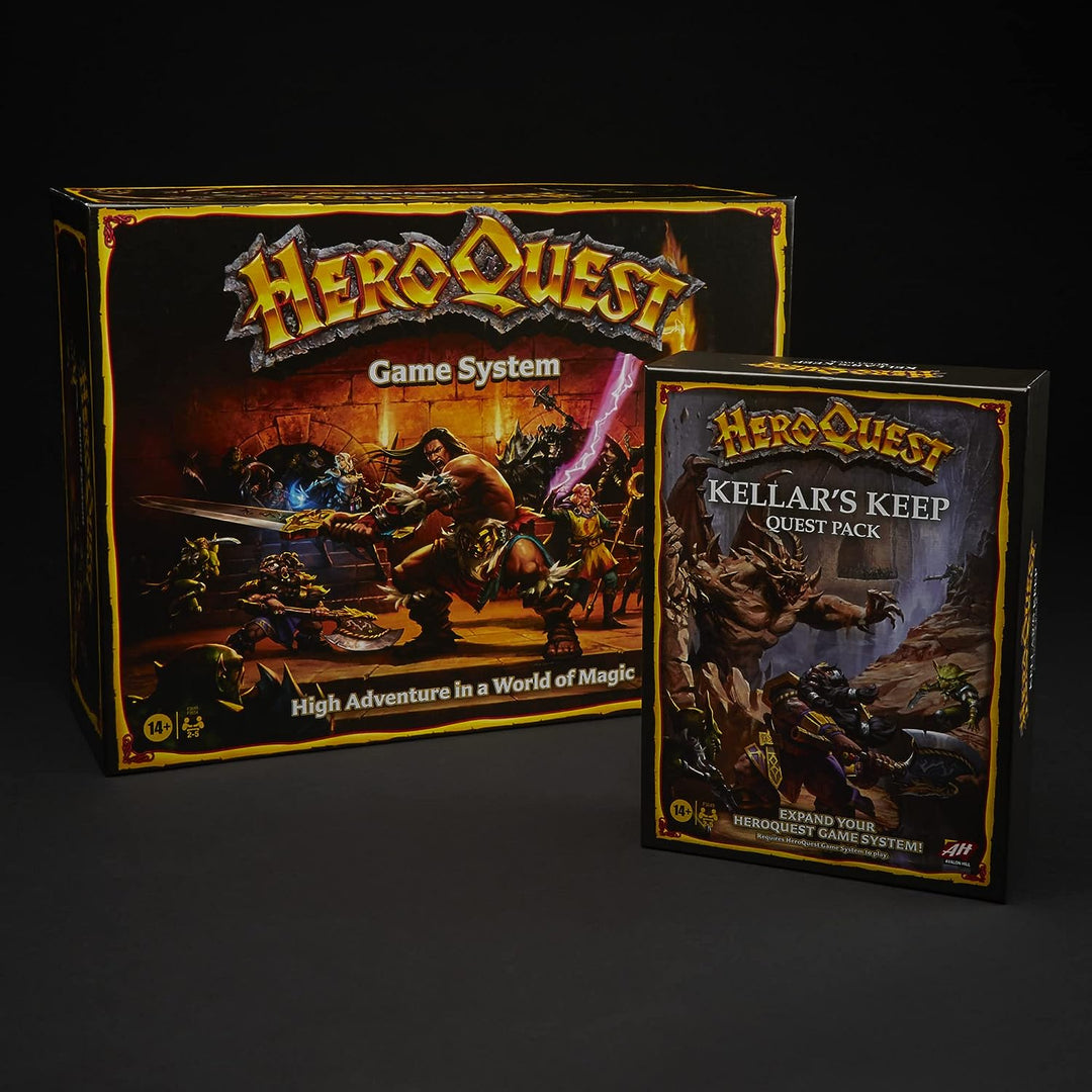 Avalon Hill HeroQuest Kellar's Keep Expansion, Ages 14 and Up 2-5 Player