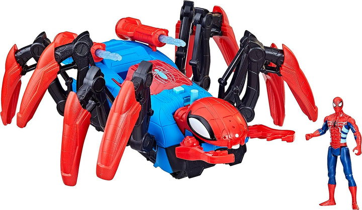 Hasbro Marvel Spider-Man Crawl 'N Blast Spinnenspielzeug, Superheldenspielzeug für Kinder