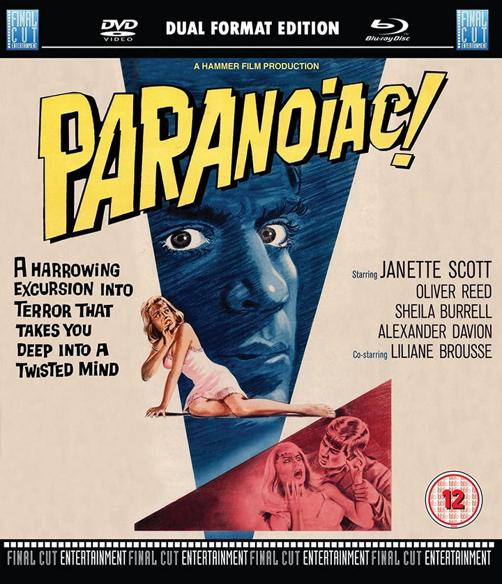 Paranoiac (Dual) – Horror/Mystery [Blu-ray]