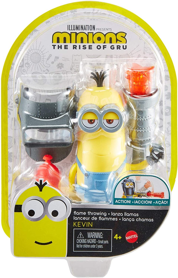 Mattel GMD91 Minions Flammenwerfender Kevin