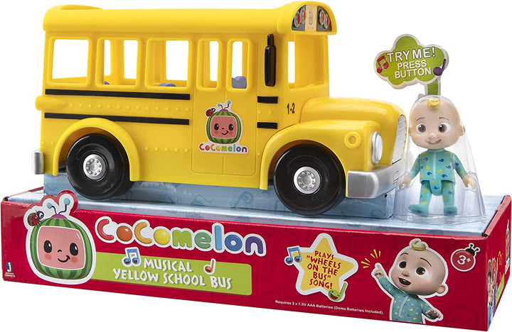 CoComelon Musical Yellow School Bus mit JJ-Figur 