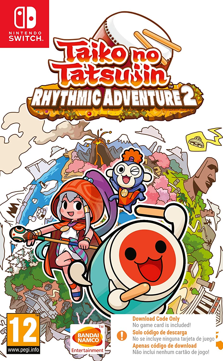 Taiko no Tatsujin ritmisch avontuurpakket 2 (Nintendo Switch)