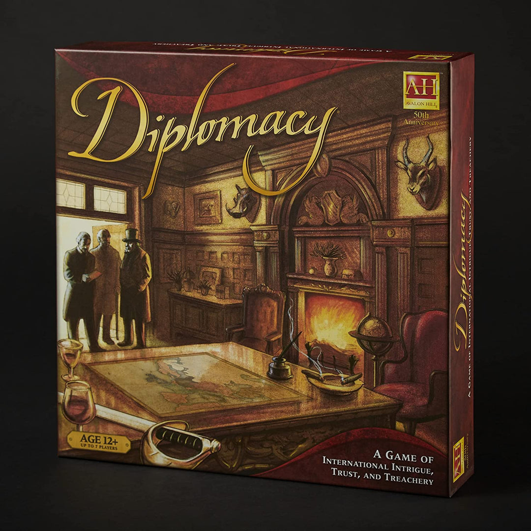 Avalon Hill Diplomacy Kooperatives Strategie-Brettspiel, ab 12 Jahren