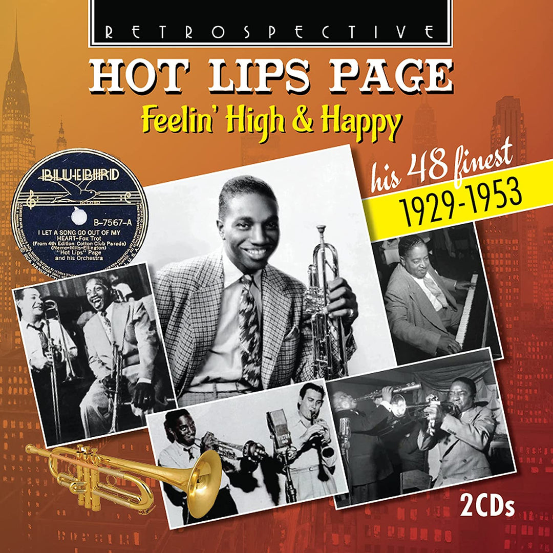 Hot Lips Page: Feelin' High &amp; Happy - His 48 Finest 1929-1953 [Audio-CD]
