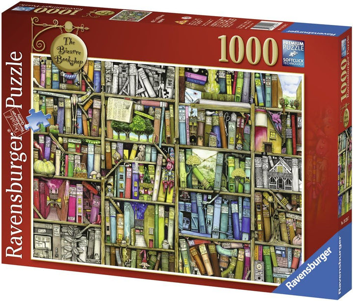 Ravensburger Colin Thompson The Bizarre Bookshop 1000 Piece Jigsaw Puzzle for Adults and Kids Age 12 Years Up
