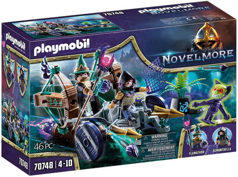 Playmobil Novelmore 70748 Violet Vale - Demon Catching Chariot, For Children Age 4+
