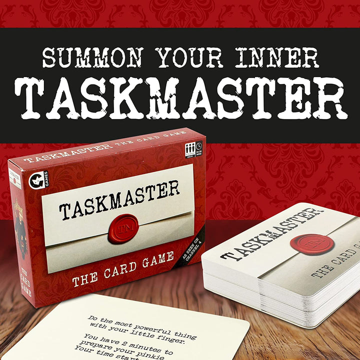 Taskmaster-Kartenspiel