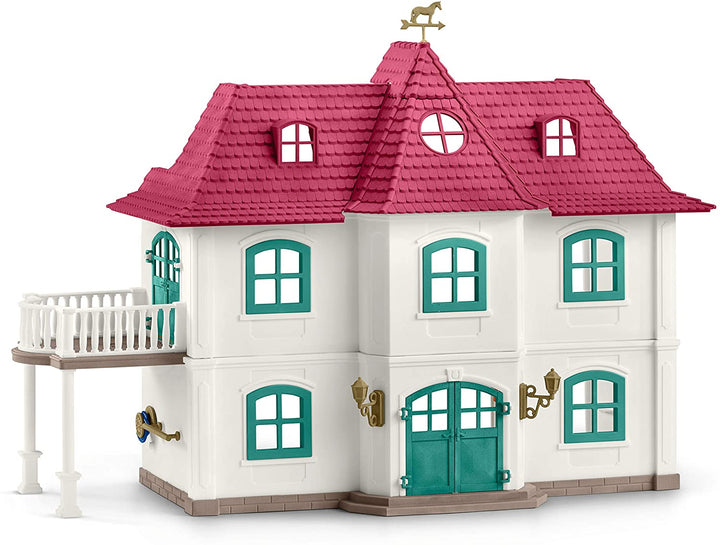 Schleich Horse Club 42416 Großer Pferdestall mit Haus und Stall