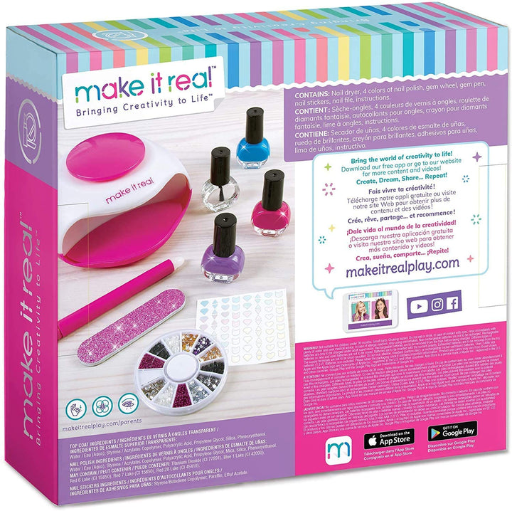 Make It Real Glitter Dream Nail Spa Kit (2462)