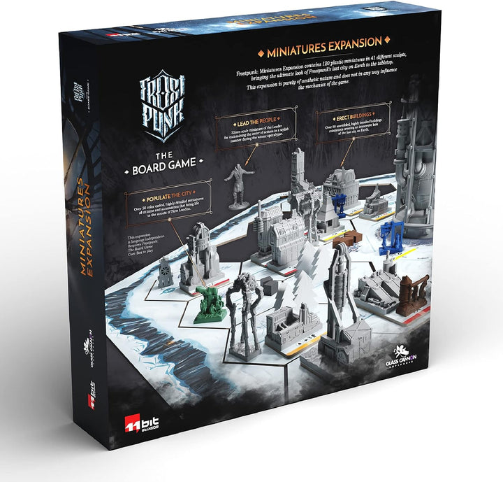 Glaskanone Unplugged | Miniaturen-Erweiterung – Frostpunk: Das Brettspiel | Eber