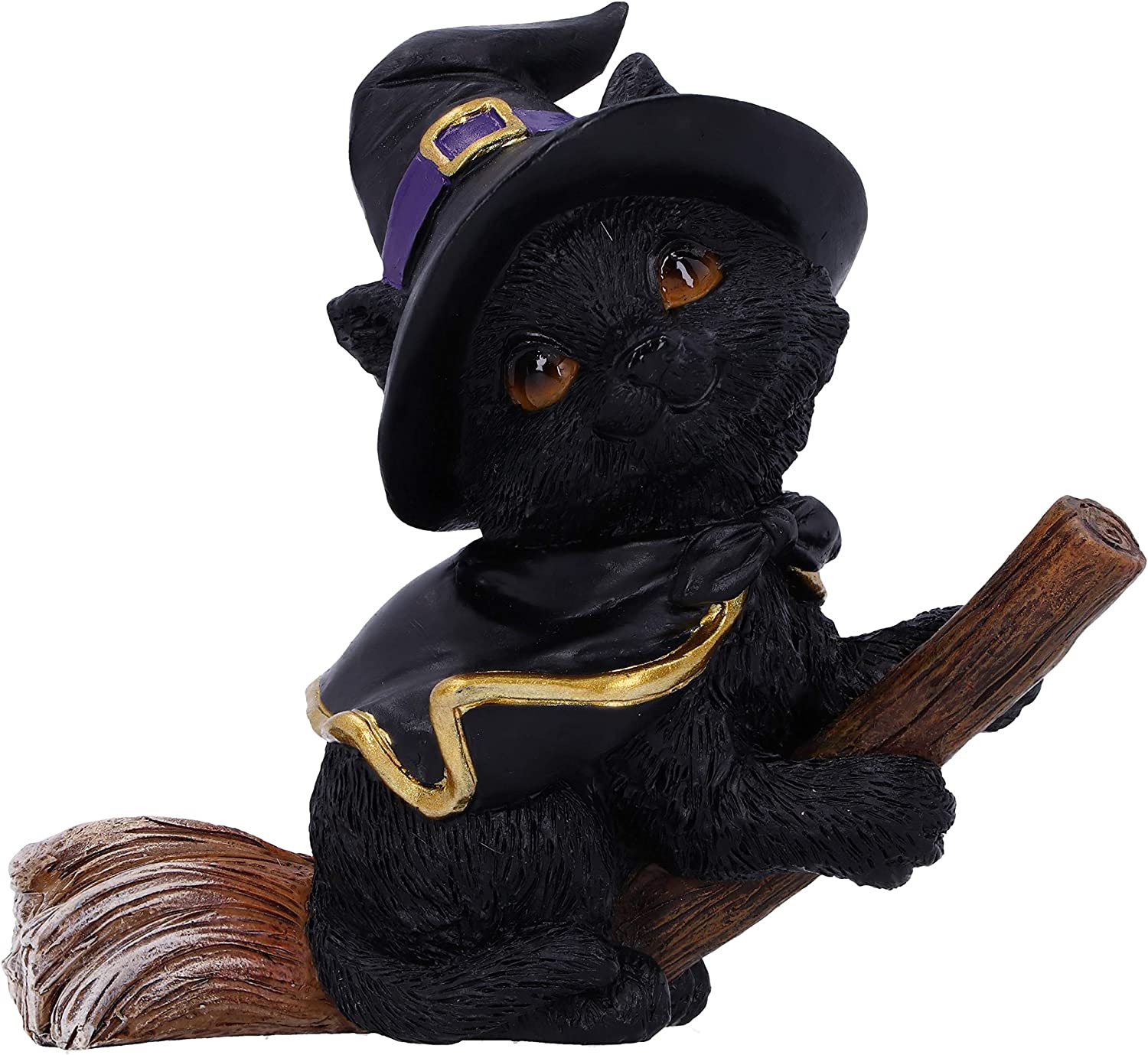 Nemesis Now Wicca &amp; Hexerei – Tabitha, kleine Hexen-vertraute schwarze Katzenfigur