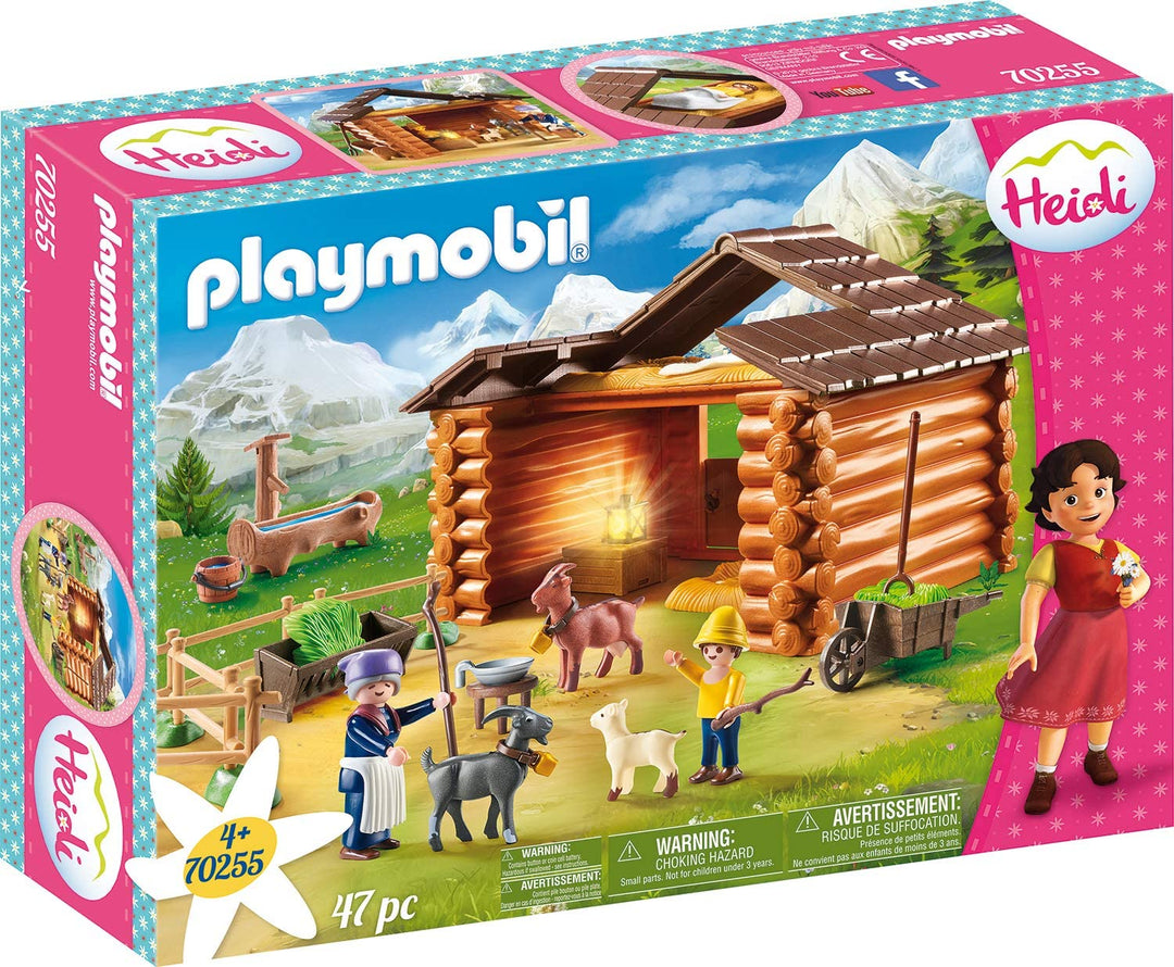 Playmobil 70255 Écurie aux chèvres de Heidi Peter