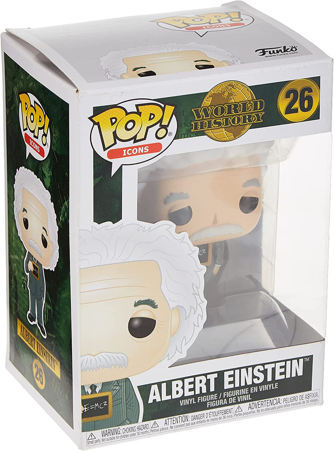 Weltgeschichte Albert Einstein Funko 43543 Pop! Vinyl Nr. 26