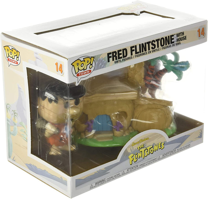 Les Flintstones Fred Flintstone avec House Funko 47681 Pop! Vinyle #14