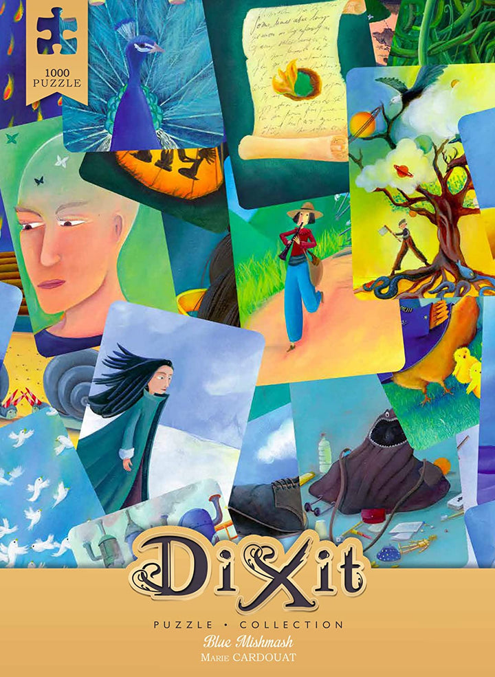 Dixit 1000p Puzzle – Blue MishMash
