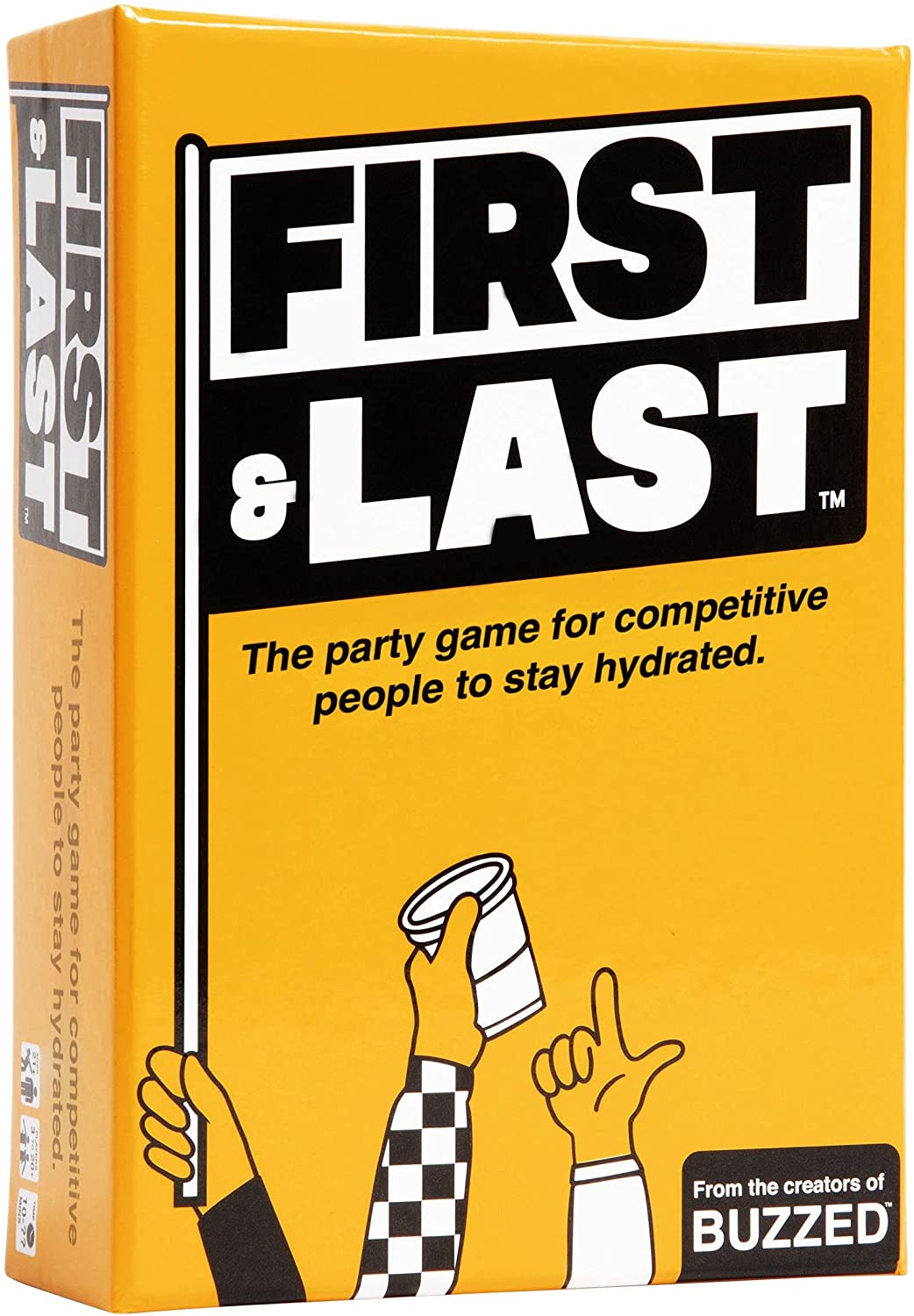 First &amp; Last – Das Partyspiel für Leistungssportler, um ausreichend Flüssigkeit zu sich zu nehmen – von The C