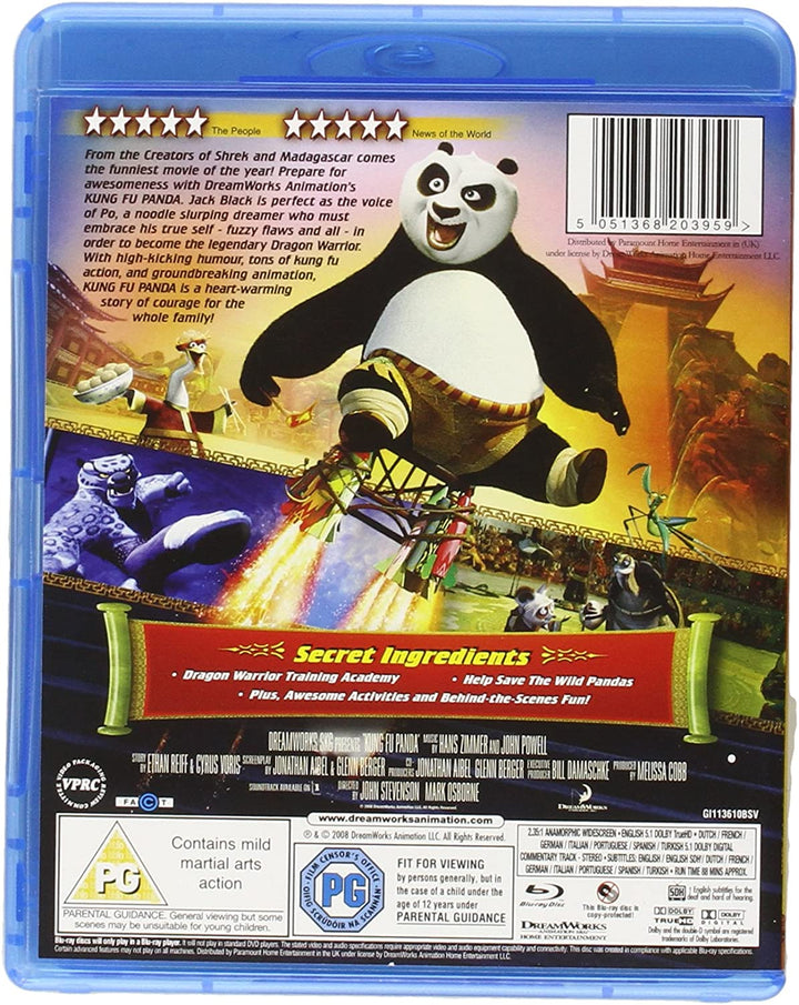 Kung Fu Panda – Komödie [Blu-ray]