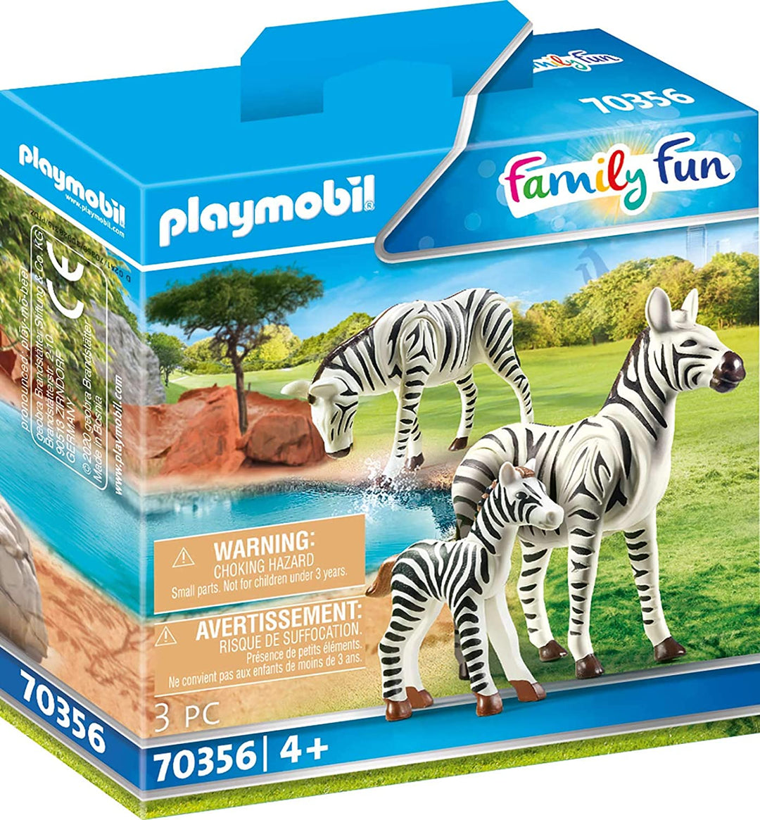 Playmobil 70356 Family Fun Zebras with Foal